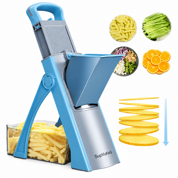 SUPMAKIN Safe Mandoline Slicer, Kitchen Chopper & Vegitable Cutter